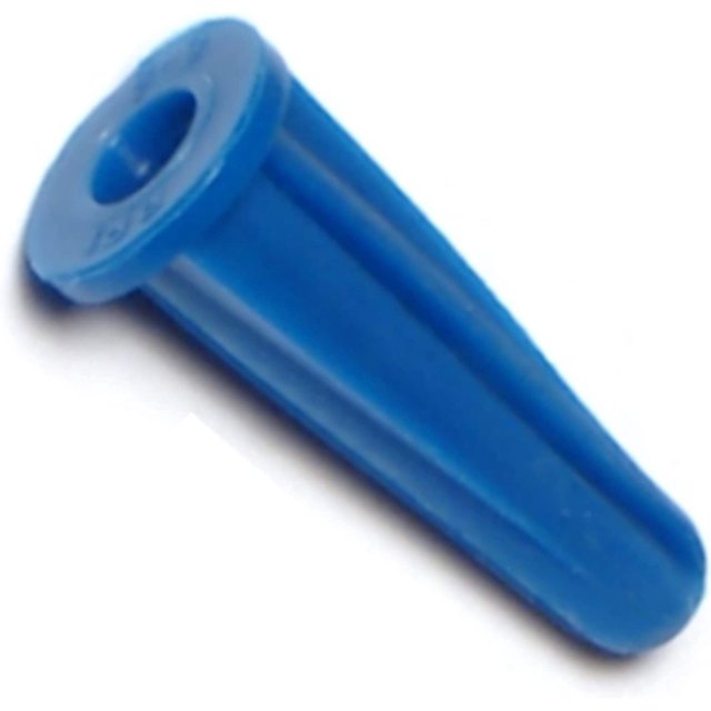014973294021 Conical Plastic Anchors, 68 x 3/4Inch, 100Piece