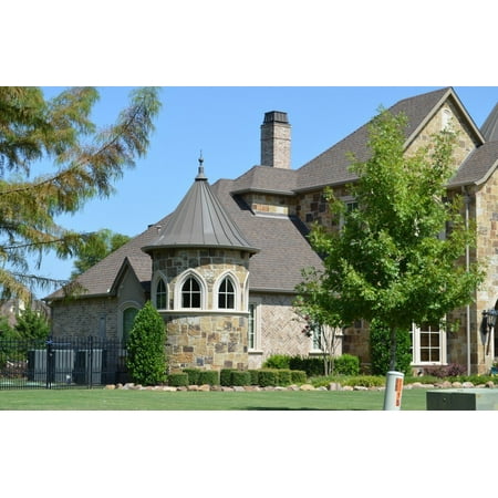 015-1078: Luxury Castle 4 Bed, 5 Bath Luxury Home Plan, 5991 Sq Ft: Full Blueprints with License to Build by Home Plan Marketplace - Lesuto