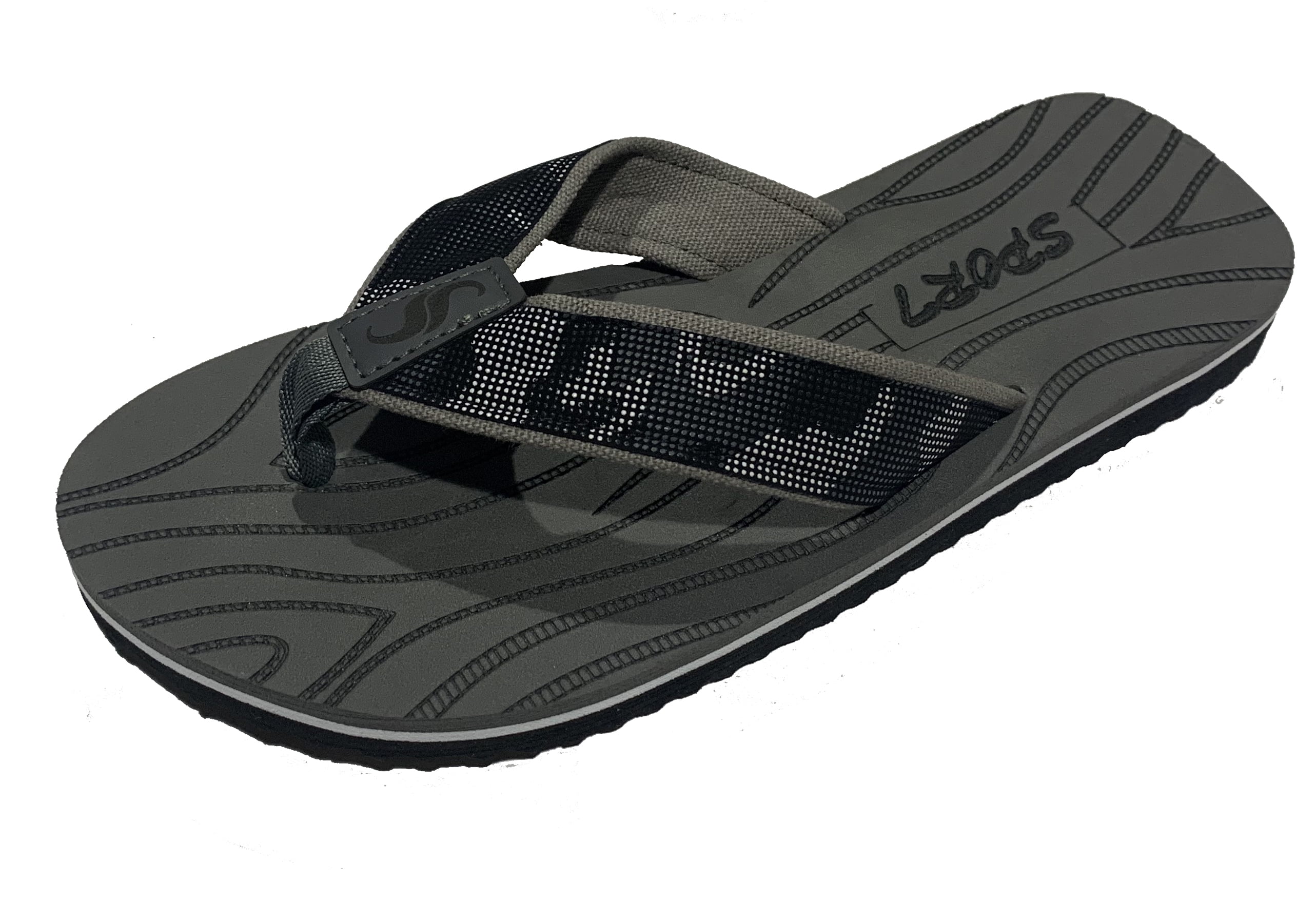 0155 Men's Sandal Slipper Comfortable Shower Beach Shoe Slip On Flip Flop