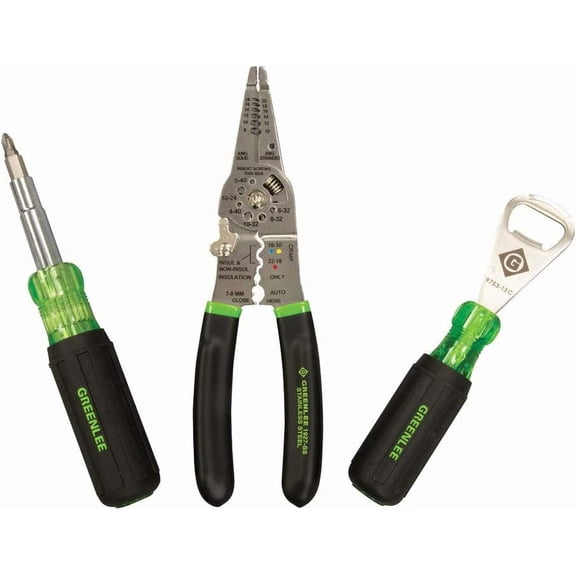 0159-LBFB 3-Piece Electrician Tool Kit