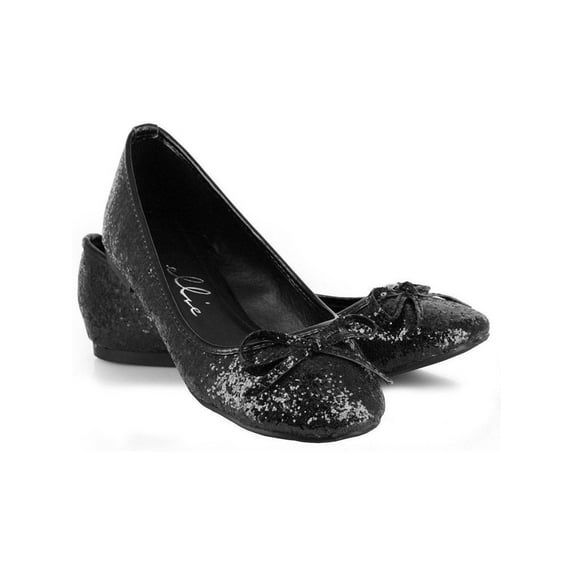 016- MILA-G, Women's Glitter Flats With Bow