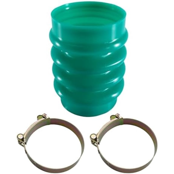 0177355 Bellows Boot with 2Pcs Clamps Fit for Wacker Neuson BS50-2 BS50-2i BS50-4 BS500 BS500oi, Replace 50000102862 5000177355 4451351 4451350$$Tools & Hardware Other