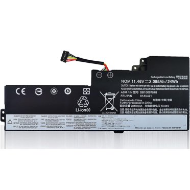 24Wh Internal Battery For Lenovo ThinkPad T470 T480 – 01AV420 01AV421 01AV489, 3-Cell Li-Ion