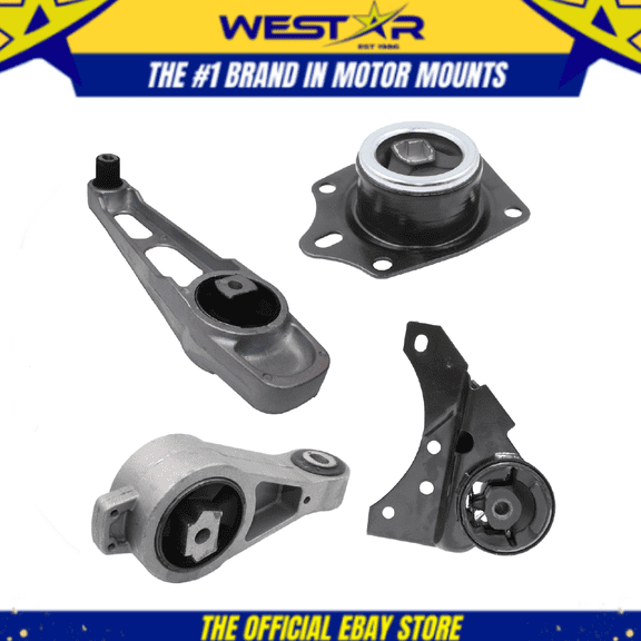 02-05 Dodge Neon 2.0L with Automatic Transmission Mt. for Engine Motor Mount Set