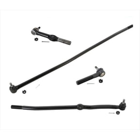 02/07/94 to 97 Fits Dodge Ram 1500 2500 Drag Link Tie Rod Rods 4x4 Dana 44 AXLE