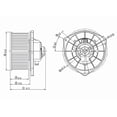 thumbnail image 1 of TYC 700038 Lancer / outlander new automotive replacement blower motor ..., 1 of 1