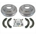 thumbnail image 1 of 02-07 Ushi 14Inch Rim Rear Brake Drums & Shoes & Springs - OE Style Replacement for ES & SE Models, 1 of 5