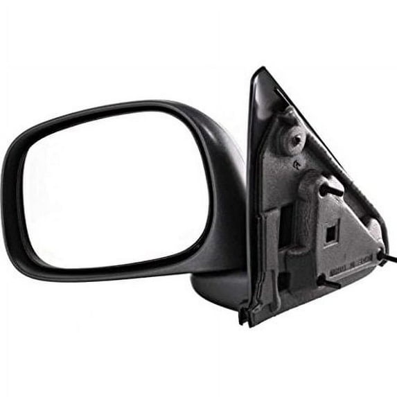 02-08 Ram Pickup Left Driver Mirror Manual Textured Black w/o Towing Type
