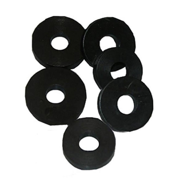02-1113 6 Pack, 0.38 in. Large Neoprene Flat Faucet Washer - Pack Of 6