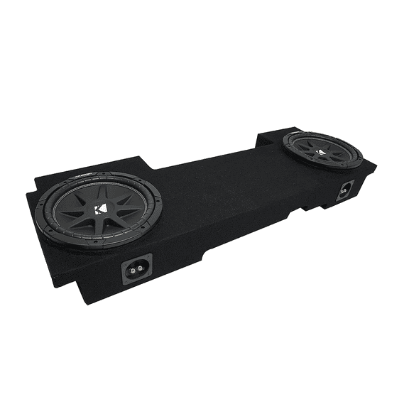 02-13 Cadillac Escalade EXT Underseat Kicker Comp C10 Dual 10 Sub Box 2 Ohm