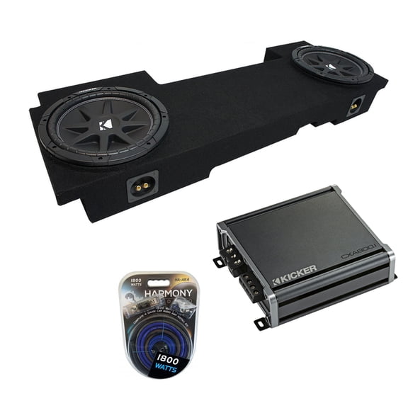 02-13 Cadillac Escalade EXT Underseat Kicker Comp C10 Dual 10 Sub Box CXA800.1