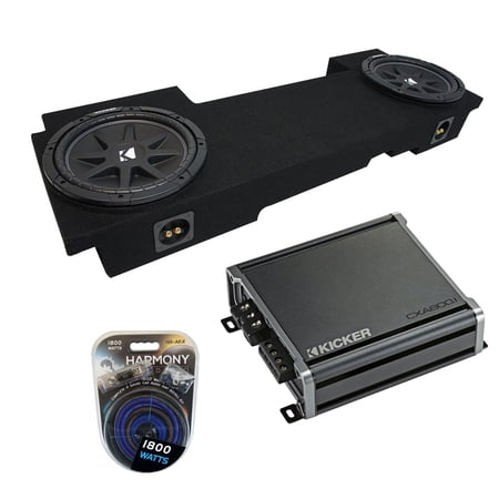02-13 Cadillac Escalade EXT Underseat Kicker Comp C12 Dual 12 Sub Box CXA800.1