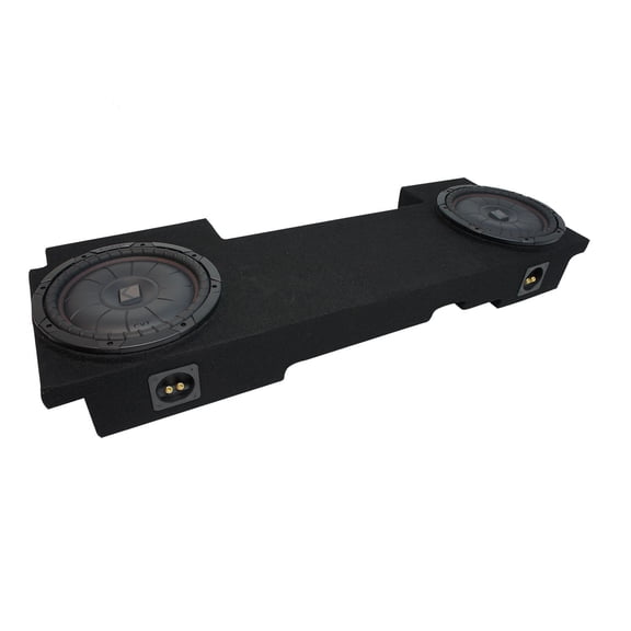 02-13 Cadillac Escalade EXT Underseat Kicker CompVT CVT12 Dual 12 Sub Box 2 Ohm
