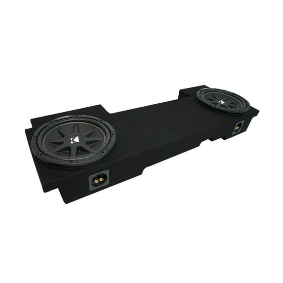 02-13 Chevy Avalanche Underseat Kicker Comp C10 Dual 10" Sub Box New Final 2 Ohm