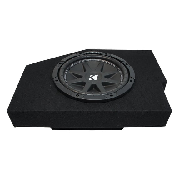 02-15 Fits Dodge Ram Quad / Crew Kicker Comp C10 Single 10" Sub Box Final 4 Ohm