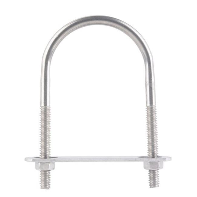 02-3450-206 U-Bolt Stainless Steel Zince  0.25 x 2 x 3.5 in. - pack of 5