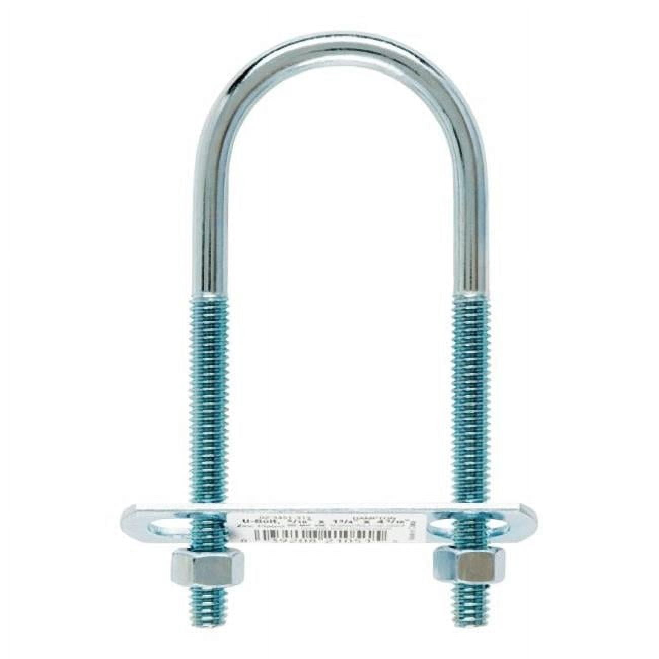 02-3451-313 U-Bolt Zince  0.312 x 1.75 x 4.19 in. - pack of 10