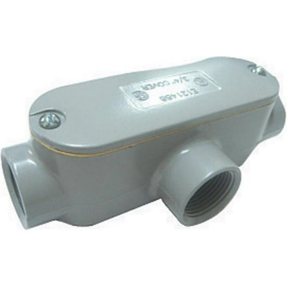 02-55643T 1 in. Threaded Conduit Body Rigid Type T