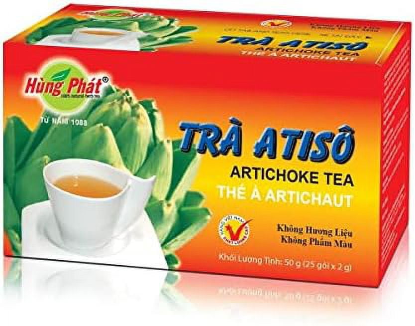02 Boxes Tra Artichoke Artichoke Tea Vietnamese Tea Hung Phat Tea