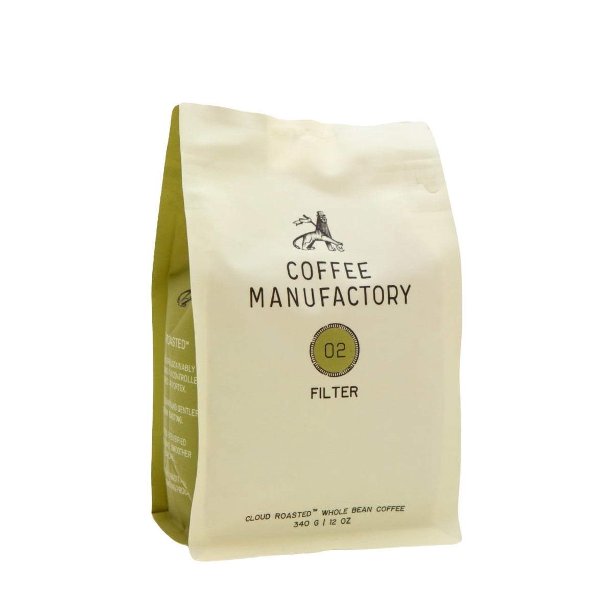 02 Filter Blend - Roasted by Coffee Manufactory - Whole Bean Coffee - 12oz Bag