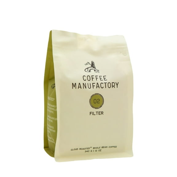 02 Filter Blend - Roasted by Coffee Manufactory - Whole Bean Coffee - 12 Ounce Bag
