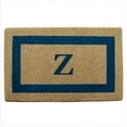 thumbnail image 1 of 02029Z Single Picture - Blue Frame 22 x 36 In. Heavy Duty Coir Doormat - Monogrammed Z, 1 of 1