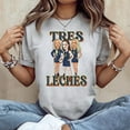 thumbnail image 1 of 0207 - 2D TS - T.res Lec.hes Women's Graphic Tee 100% Cotton by TBun, Full Sizes S-5XL, 1 of 4