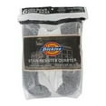 thumbnail image 1 of 0212-WHT White Stain Resister Quarter Socks 6 Count Pack Of 2, 1 of 4