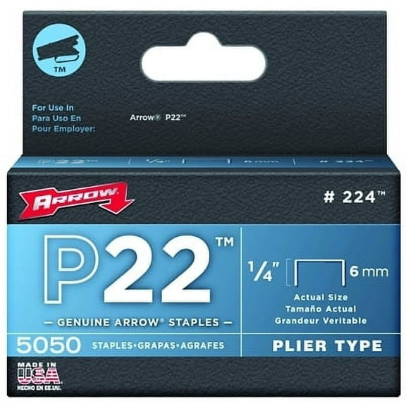 02214 P22 Staples 1/4" | Bundle of 2 Boxes