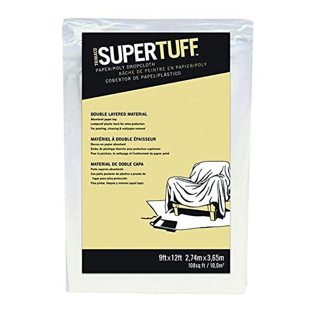 02301 9' X 12' Supertuff Paper & Drop Cloth