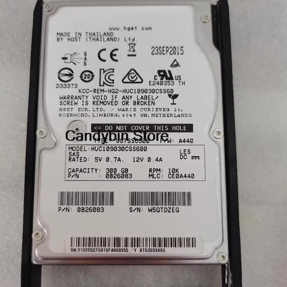 0235G7GS 300GB 10K 2.5 "SAS HDD T3000