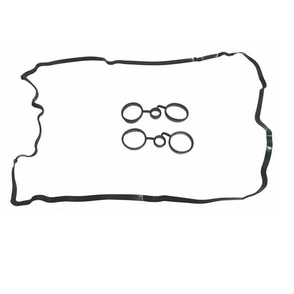 0249E6 0249E7 Engine Rocker Cover Gasket Cylinder Head Seal for 3008 408 508 308S C4L C5 C3-XR,1 set x Cylinder Head Seal,Black