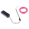 thumbnail image 1 of 02944 - EL WIRE PINK 2.3MM 3M WITH 3V BATTERY PACK INVERTER, 1 of 1