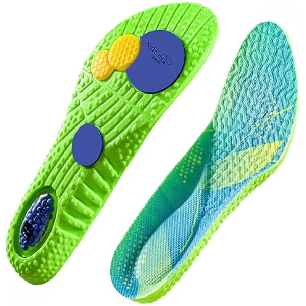 Body Supporting Insole 0298Air Cushion Support Sports Insole High Elasticity Shock Absorption ...