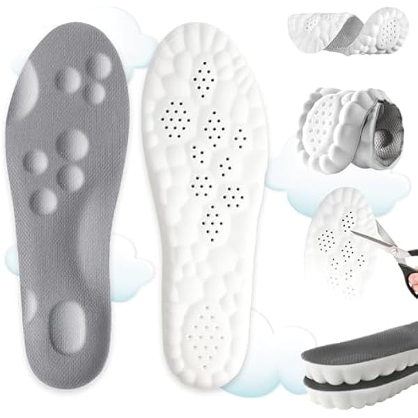 0298Cloudsole Insoles, Orthopedic Cloud Insole for Men and Women, U ...