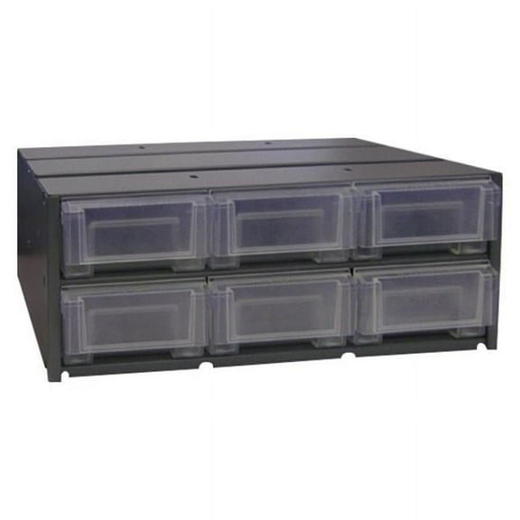 02D641KP 7 x 18.5 x 12 in. 6-drawer Compartment Cab