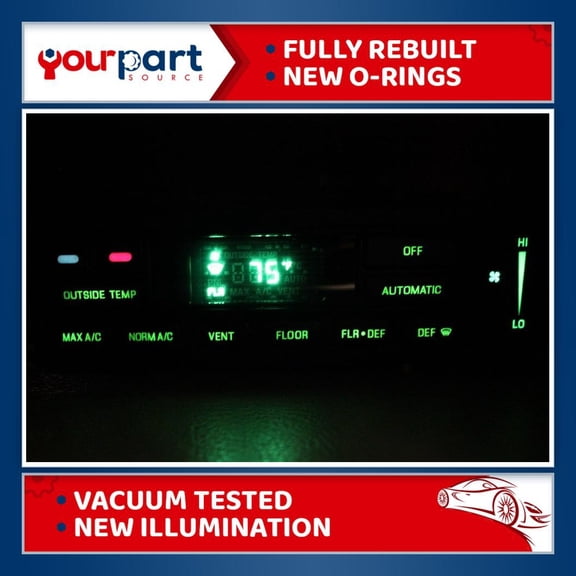 03 04 05 06-11 CROWN VIC MARQUIS EATC CLIMATE AC HEATER CONTROL 6W7H-19C933-AA Climate Control