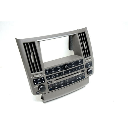 03 04 05 Infiniti FX35 FX45 Dash Panel Climate Control Radio Bezel