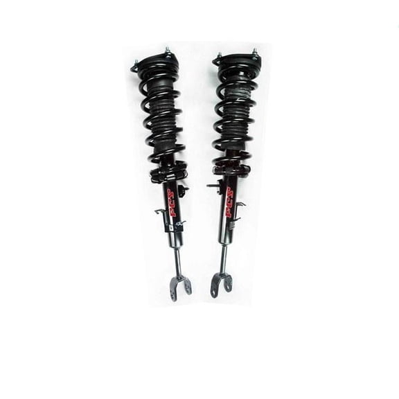 03-07 G35 Coupe With Sport Suspension Rear Wheel Drive F Coil Spring Struts 2pc