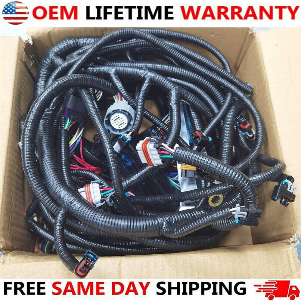 03-07 LS Vortec Stand alone Wire Harness Drive by wire 4L60E 4.8 5.3 6. ...
