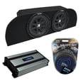 thumbnail image 1 of 03-08 Fits Nissan 350Z Coupe Strut Kicker Comp C10 Dual 10 Sub Box HA-A800.1 Amp, 1 of 2