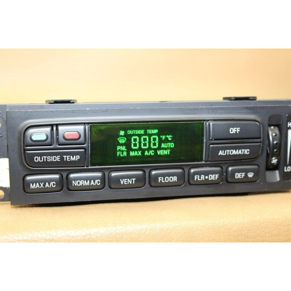 03-10 FORD CROWN VICTORIA CLIMATE AC HEATER CONTROL EATC 3W7H-19C933-AB REMAN Climate Control
