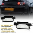 thumbnail image 1 of 03-11 for Mazda RX8 RX-8 [BRIGHT WHITE] SMD LED License Plate Light Housing Pair, 1 of 5