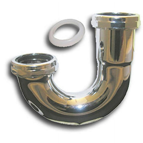 03-3515 1.5 x 1.25 in. Chrome Plated J-Bend