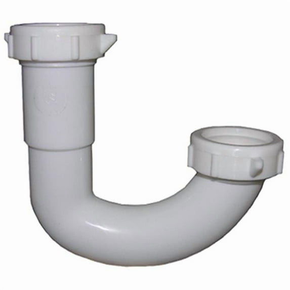 03-4223 1.25 in. White Pvc J Bend