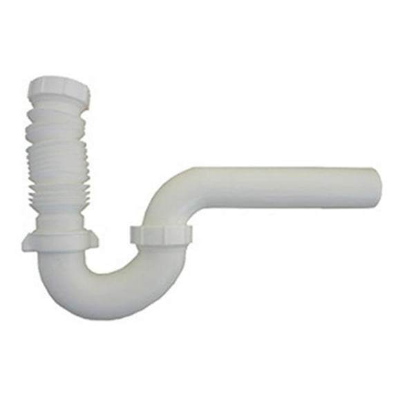 03-4235 White Flexible PVC P-Trap - 1.5 in.