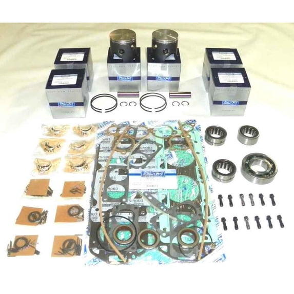 .030 Over 3.155'' Powerhead Rebuild Kit Compatible With Mercury 6 Cyl 3.125 Bore 2L 150HP 2000-2005 Mariner MODELS By Part Numbers 100-30-13