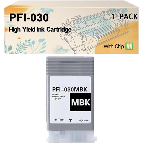 030 PFI030 PFI-030 Ink Cartridge Compatible for Canon ImagePROGRAF TA-20 30 TM-240 TM-240 MFP Lm24 Printers