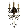 thumbnail image 1 of Cyan lighting - Meriel - Three Light Wall Bracket - 13 Inches Wide by 26.25, 1 of 1