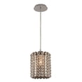 thumbnail image 1 of 031410-Allegri Lighting-Anello - One Light Mini Pendant   Chrome Finish with Firenze Mixed Crystal, 1 of 2